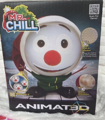 ANIMAT3D Mr. Chill Talking Animated Snowman Action Figure