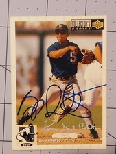 1994 Upper Deck CC #479	Bip Roberts	silver series autographed baseball card