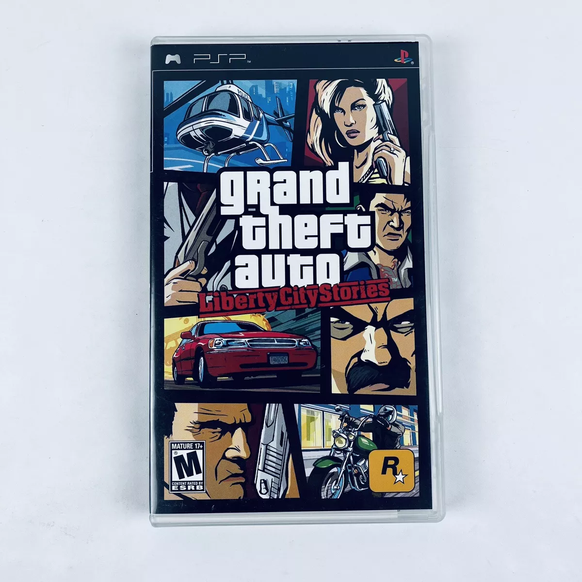 Grand Theft Auto: Liberty City Stories sony PSP 2005 Map 