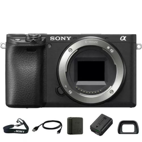 Sony Alpha 6400 Body APS-C Spiegellose Kamera NEU/ WOW