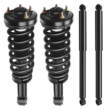 Front Complete Struts Coil Spring & Rear Shocks For 2009-13 Ford F150 2WD