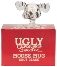 Christmas Vacation Collectable Egg Nog Moose Mug Shot Glass ( 2 or 4 Pack Set)