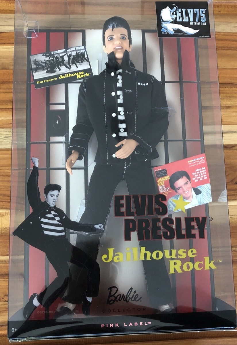 2009 Barbie Ken Elvis Presley 1957 Jailhouse Rock Doll