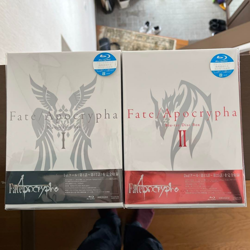 Fate/Apocrypha Blu-Ray Disc Box 1 2 set limited edition Japan Version ...
