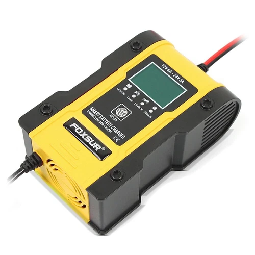 Motorrad Batterie Ladegerät IO5 Automatik Lithium / Blei 3/6A