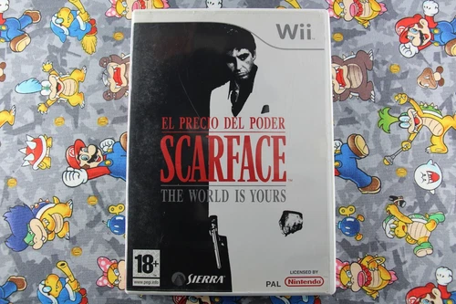 NINTENDO WII SCARFACE THE WORLD IS YOURS VGC PAL SPAIN