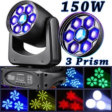 150W Bee eye Stage Lighting Moving Head Light Beam 3 Prism Gobo DJ Disco Party