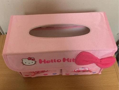 Sanrio Hello Kitty Taschentuchkoffer japanische Kawaii Figur Ware mit Schublade gebraucht - Bild 5 von 7