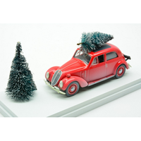 Fiat 1500 Christmas Edition With Figure Santa Claus 1:43 Rio Modelli Speciali -D