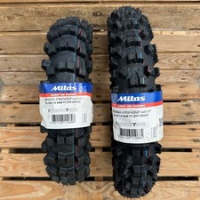 Mitas Terra Force MX 65cc Motocross Tyres MX IT- Front 90/90-14 - Rear 90/100-12