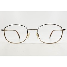 Fossil Saturn 1WK 135 Eyeglasses Oval Metal Frame Womens 50-20