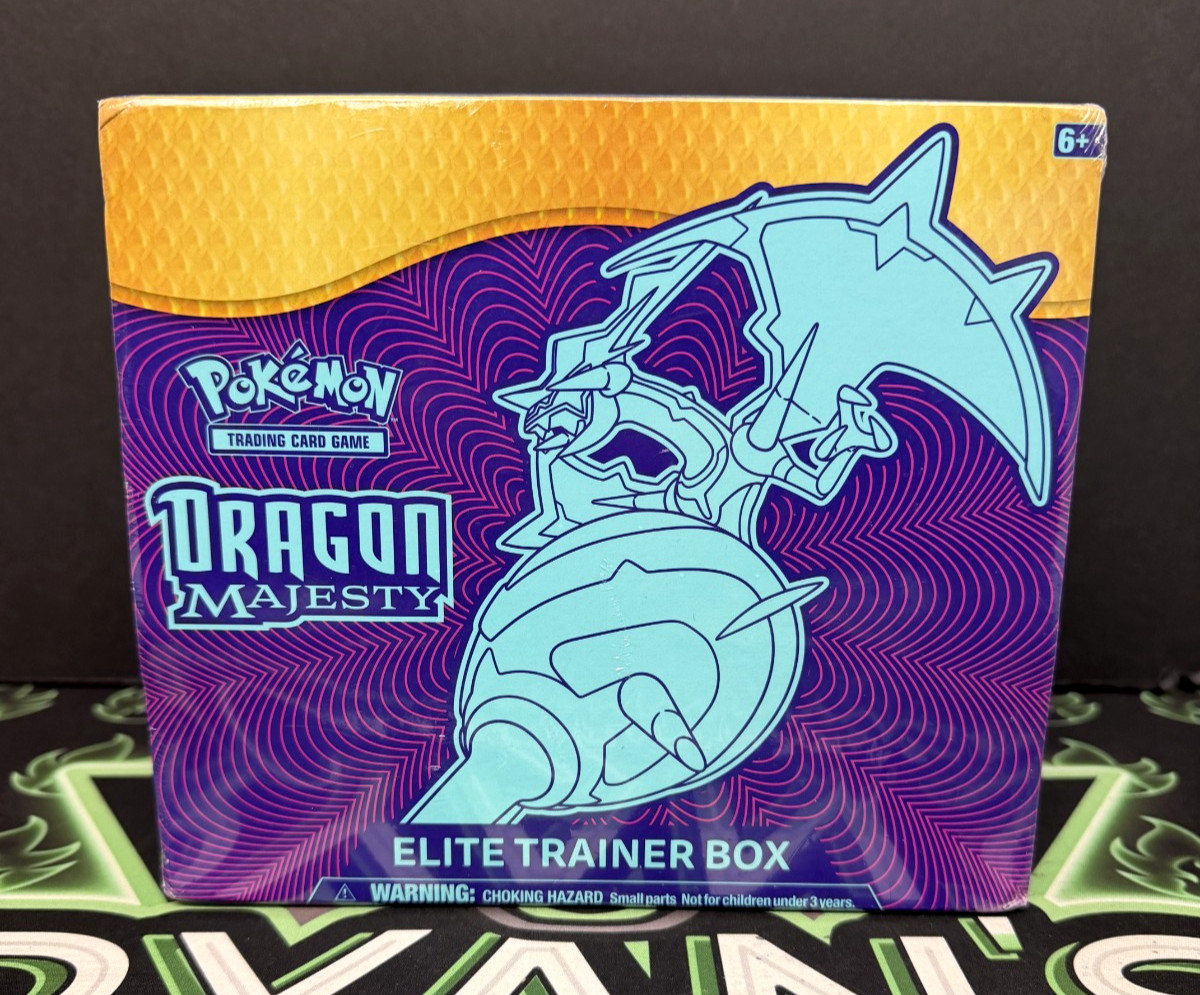 2018 Pokemon Dragon Majesty Elite Trainer Box - Factory SealedRCH IS ACCEPTING CONSIGNMENTS! UP TO 95% PAYOUTS!