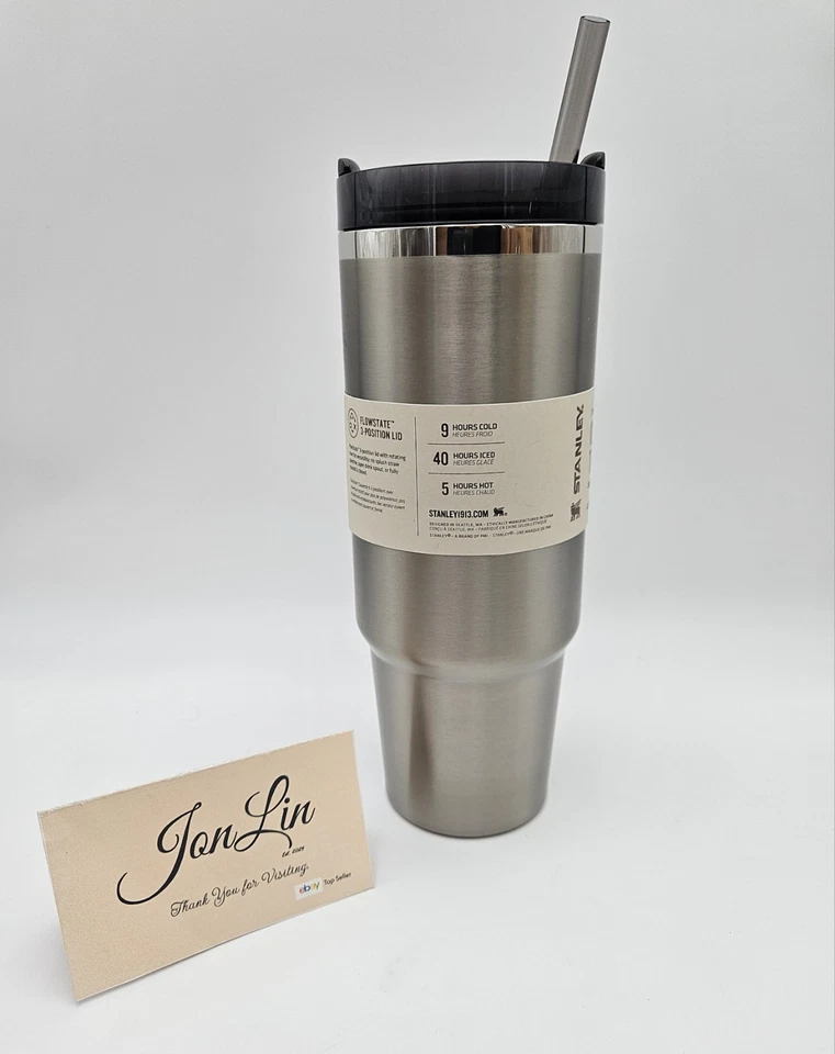 Vaso de acero inoxidable Naijel Graph x Stanley 30 oz edición limitada nuevo Foto 3 de 4