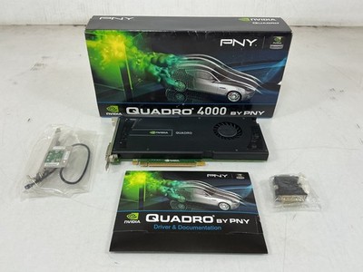 PNY NVIDIA Quadro 4000 2GB GDDR5 PCIe Workstation - VCQ4000-PB