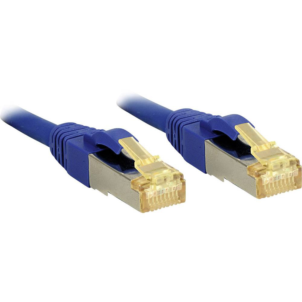 LINDY 47280 RJ45 Сетевой кабель, Патчкабель CAT 6a (Rohkabel CAT 7) S/FTP 3,00 м