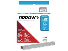 Arrow - T50 Staples 10mm (3/8in) (Box 1250) 0.0055 per staple