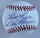 FRED LYNN 'RED SOX FOREVER' AUTOGRAPHED SIGNED AUTO MLB OFFICIAL BASEBALL JSA