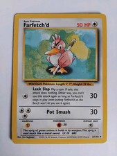 Farfetch'd 27/102 1999 Base Set Unlimited WOTC Vintage Pokémon Card MP