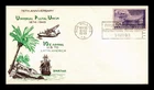 Dr Jim Stamps Fdc Scott C42 Air Mail Universal Postal Union 75 Years Spartan