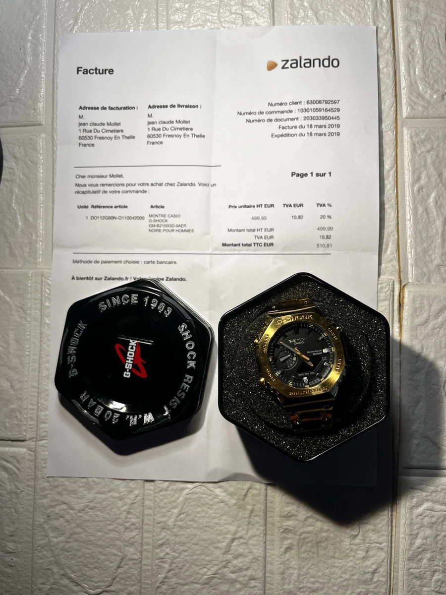 Reloj de hombre G-Shock Pro GM-B2100GD-9AER de acero