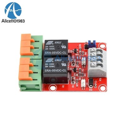 5V 20A 2 Channel Relay Control Module Support High And Low Voltage Trigger *bn