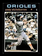 1971 Topps #501 Andy Etchebarren Orioles EX-MT+ *w8