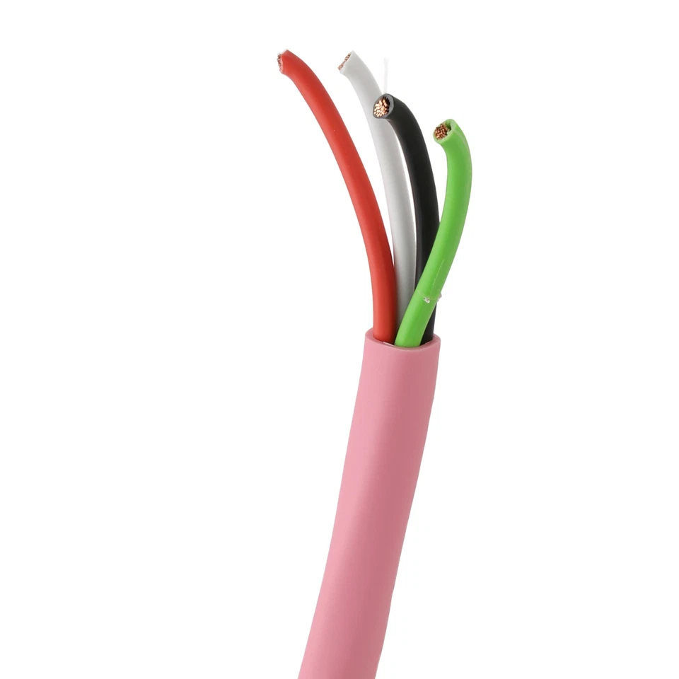 SFX Pro 4 Core 30 Strand x 0.25mm 16AWG 300V LSZH Copper Speaker Cable 100m Pink - Image 3 of 4