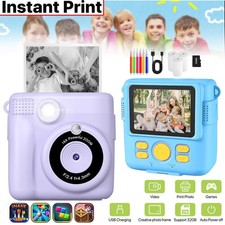 Kinderkamera Sofortbildkamera 1080P 2,4 Zoll Sofortbildkamera DigitalKamera 32GB