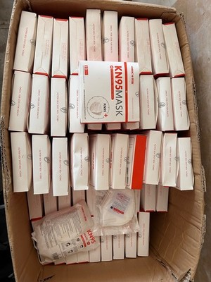 PRICE DROP - ORICH KN95  1500 Masks (150 Boxes)   NEW. Great For Painters