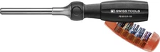 PB Swiss Insider Pro Ratcheting Bit Screwdriver, 100mm, w/ 10 Magazine (