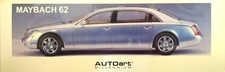 AUTOart 1/18 MILLENNIUM Maybach 62 LWB Silver x Blue Minicar