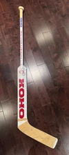 PATRICK ROY MONTREAL CANADIENS SIGNED AUTOGRAPH GAME USED KOHO STICK LAST GAME