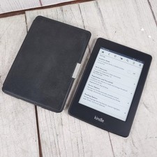 Amazon Kindle Paperwhite Black eBook Reader EY21 w/ CASE - Bundle TESTED WORKS