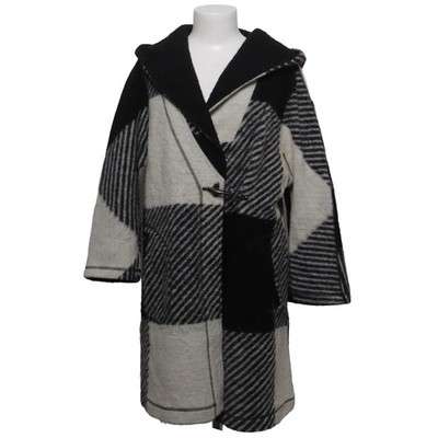 Max Studio, Mantel, Damen, Größe: L, Schwarz/Grau, Acryl/Polyester/Wolle #k1H