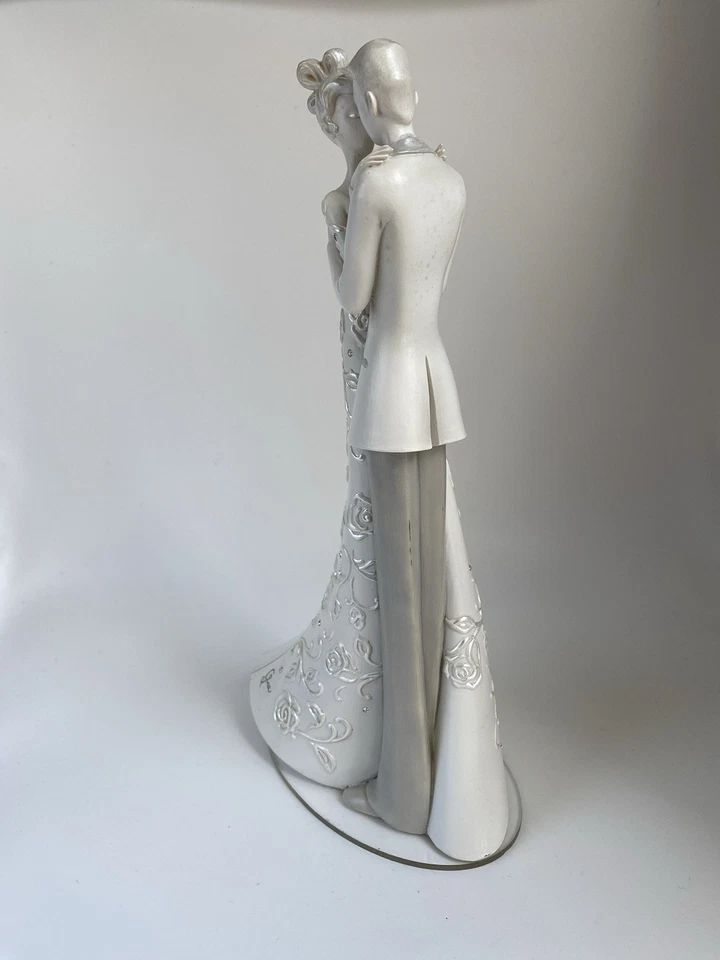 罗马婚礼蛋糕装饰 Language of Love First Dance 作者 Gina Freehill,9 英寸 — 第 2/4 张图片