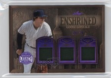2025 Leaf A Bronx Legacy Enshrined Purple Spectrum Holofoil /25 Rich Gossage v9t