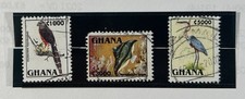 Ghana Wysoka wartość ... Scott # 1837, 1839 i 1840 CV = 18 USD.