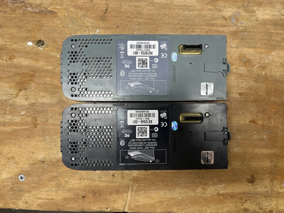 Lot 2 Xbox 360 60GB & 120GB Hard Drive HDD OEM X812646-001 & X817202-001 - Image 2 of 2