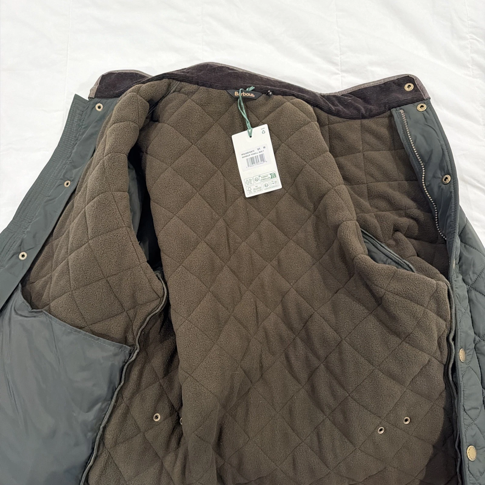 Barbour Powell quilted jacket - product detail image 1