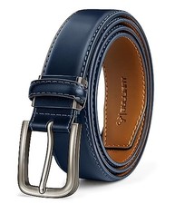 Men Belt Multi Pack,Adjustable 46"-48"Waist Adjustable 1 Purplish Blue3396