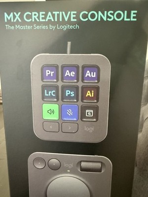 Logitech MX Creative Console Keypad & Dial Keyboard   920-012660