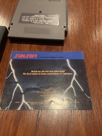 Fester's Quest NES (Nintendo Entertainment System, 1989) Cartridge Sleeve Manual