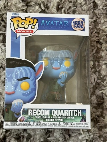 New Funko POP! Movies Vinyl Figure Avatar The Way of Water Recom Quaritch 1552