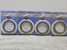 Lot of 4- Magnetic Hematite Bracelet Pain Relief Energy Elastic One Size For All