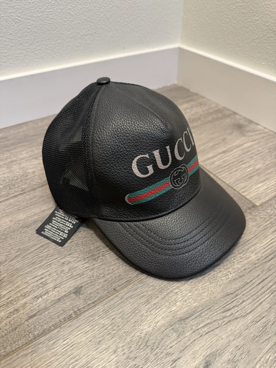 Gucci Size M Black Hats for Men for sale | eBay