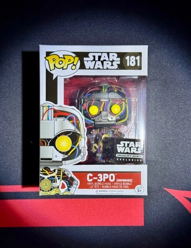 Funko Pop! Star Wars C-3PO Unfinished #181 Smuggler's Bounty Exclusive