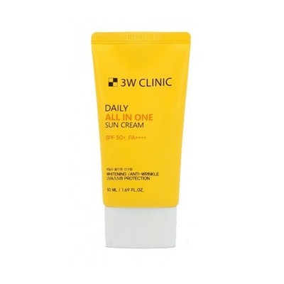 3W CLINIC Daily All In One Sun Cream 50mL (SPF50+ PA++++) K-Beauty