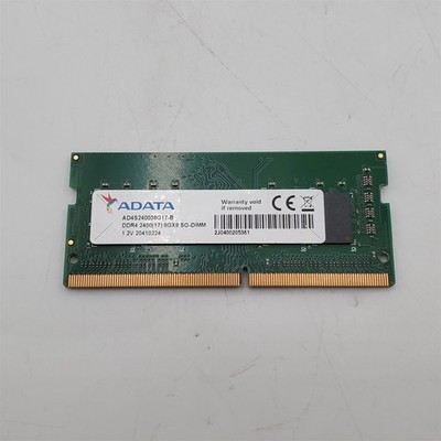 ADATA 8GB DDR4 2400MHz CL17 SODIMM Laptop MEMORY [AD4S240038G17-B]