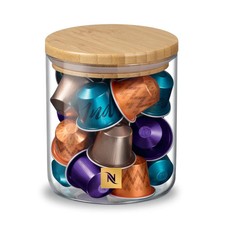     Nespresso Coffee Capsule Dispenser Glass Serving Display Medium