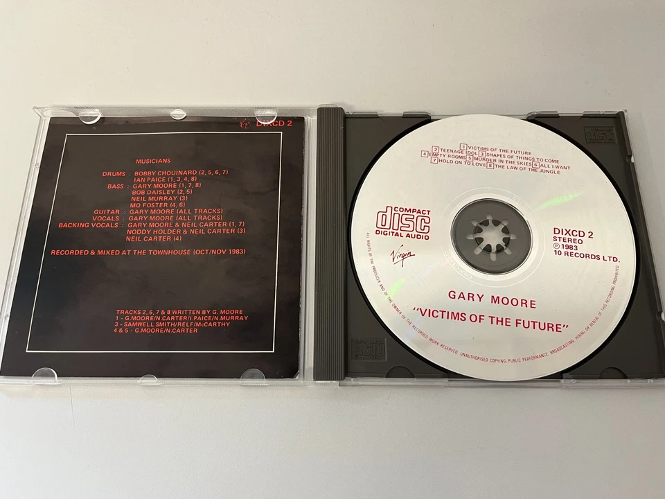 Gary Moore – Victims Of The Future - CD © 1984/85 (DIXCD2) - Bild 2 von 3